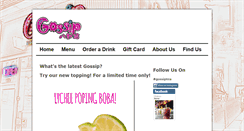 Desktop Screenshot of gossip-tea.com