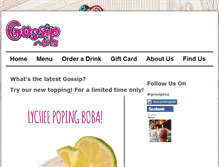 Tablet Screenshot of gossip-tea.com